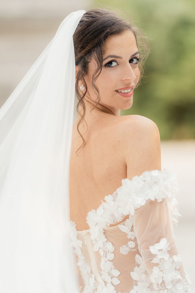 Sposa matrimonio a Villa Orlando